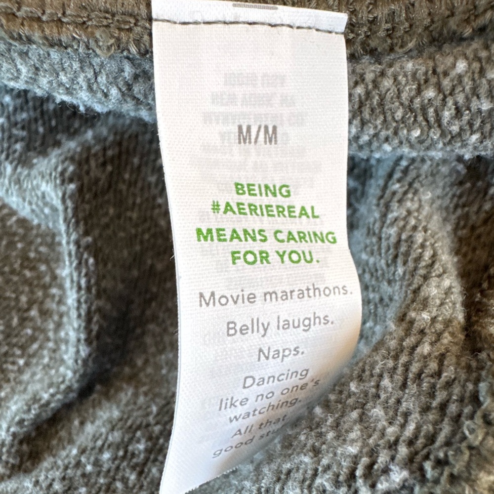 Aerie Down-To-Earth Oversized Crew Sweatshirt Women’s Size Medium (NWOT) - Picture 12 of 15
